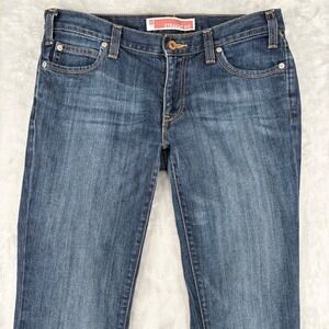 Gap Jeans Womens 6 Reg (31x31)‎ Blue Straight Fit Classic Dark Wash Stretch
